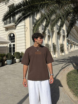 Camiseta Embroy Marrón