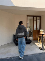 Hoodie Essential Gris
