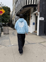 Hoodie Make the Difference azul bebe