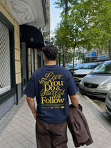 Camiseta follow AZUL