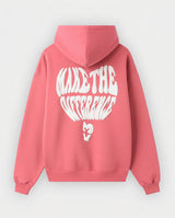 Hoodie Make the Difference Rosa