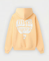 Hoodie Make the Difference Amarilla