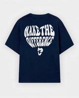 Camiseta Make the difference azul