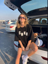 Camiseta SHKR negra
