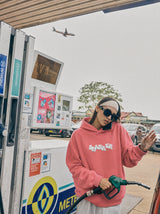 Hoodie Make the Difference Rosa