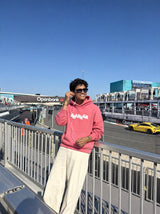 Hoodie Make the Difference Rosa