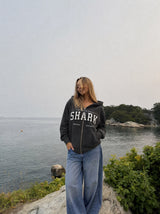 Hoodie Cremallera SHARK GRIS