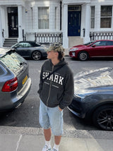 Hoodie Cremallera SHARK GRIS