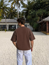 Camiseta Embroy Marrón