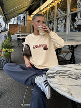 Camiseta Cherries beige