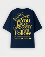 Camiseta follow AZUL