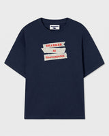 Camiseta unstoppable azul