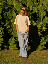 Camiseta Good Vives Beige